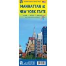 Manhattan & New York State 1:12.000 / 1:800.000