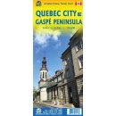 Quebec City & Gaspe Peninsula 1:10.000/1:750.000