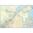 Quebec City & Gaspe Peninsula 1:10.000/1:750.000