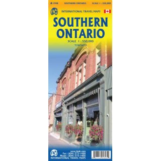 Ontario, Southern / Toronto 1:550.000