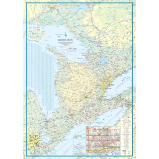 Ontario, Southern / Toronto 1:550.000