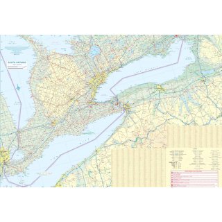 Ontario, Southern / Toronto 1:600.000 / 1:12.000