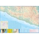 Mexiko Oaxaca - Chiapas - Guerrero 1:700.000