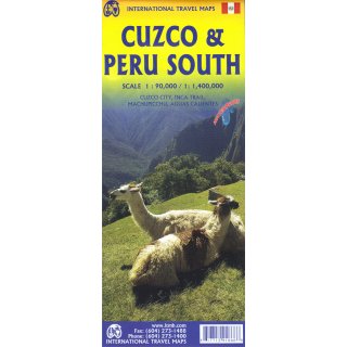 Cuzco & Peru South 1:90.000/1:1.400.000