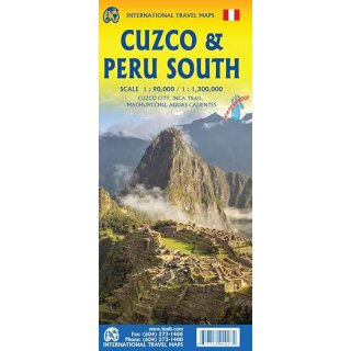 Cuzco & Peru South 1:90.000/1:1.400.000