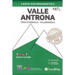 107 Valle Antrona 1:25.000