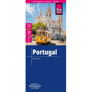 Reise Know-How Landkarte Portugal