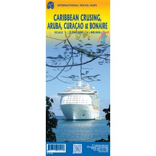Aruba / Curacao / Bonaire / Caribbean Cruising 1:80.000/1:3,2 Mio