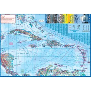 Aruba / Curacao / Bonaire / Caribbean Cruising 1:80.000/1:3,2 Mio