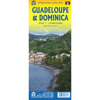 Guadeloupe/Dominica 1:110.000/1:50.000