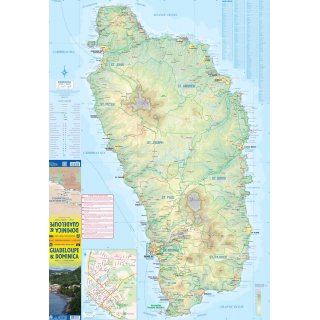 Guadeloupe/Dominica 1:110.000/1:50.000