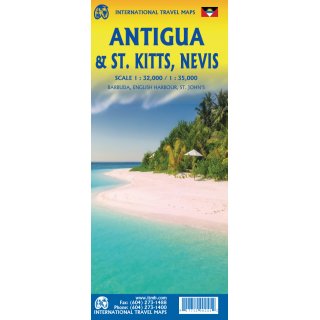 Antigua / St. Kitts / Nevis 1:32.000/1:35.000