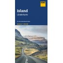 Lnderkarte Island