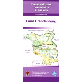 Land Brandenburg  1:400.000