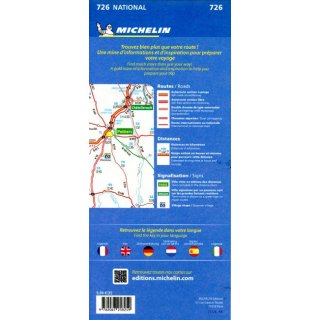 Frankreich 1:1.000.000 (Fernrouten)