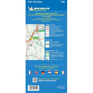 Frankreich 1:1.000.000 (Fernrouten)