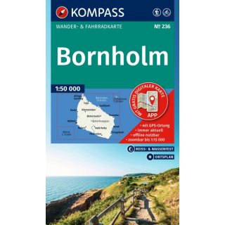 236 Bornholm 1: 50 000