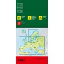 Europa - politische Karte 1:3,5 Mio