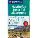 KOMPASS Wanderkarte 037 Mayrhofen, Tuxer Tal
