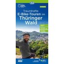 Thringer Wald 1:75.000, Traumhafte E-Bike-Touren