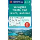 KOMPASS Wanderkarte 75 Valsugana
