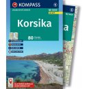 KOMPASS Wanderf&uuml;hrer Korsika, 80 Touren