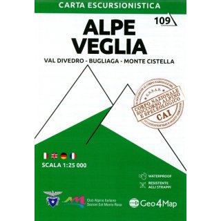 109 Alpe Veglia 1:25 000