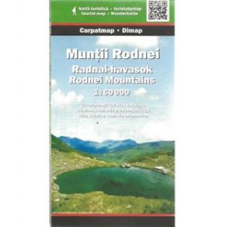 Rodna-Gebirge Wanderkarte Rumnien 1:60.000