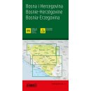 Bosnien-Herzegowina 1 : 200 000. Autokarte