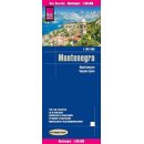Reise Know-How Landkarte Montenegro 1:160.000