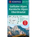 KOMPASS Wanderkarte 60 Gailtaler Alpen, Karnische Alpen,...