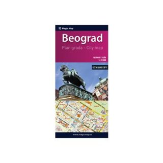 Belgrad Stadtplan 1:20.000 (serb./engl.)