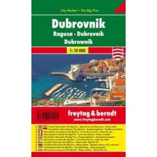 Dubrovnik 1 : 10 000. City Pocke