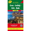 Cres - LoSinj - Krk - Rab, Top 10 Tips, Autokarte