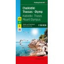 Chalkidiki - Thasos - Olympos 1:150.000