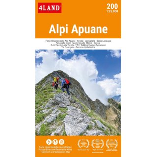 Alpi Apuane 1:25.000