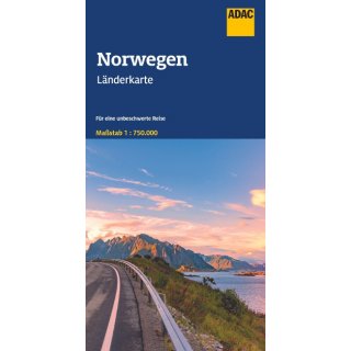 Lnderkarte Norwegen