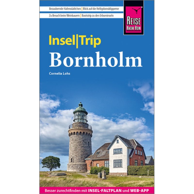 Reise KnowHow Insel Trip Bornholm Reiseführer LandkartenSchropp.de