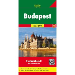 Budapest Stadtplan 1 : 27 500