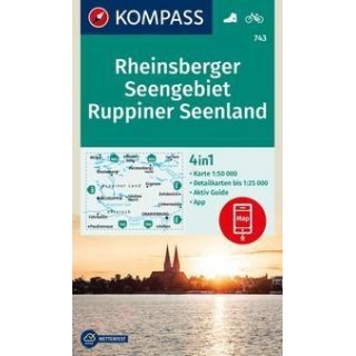 WK 743 Rheinsberger Seengebiet, Ruppiner Seenland