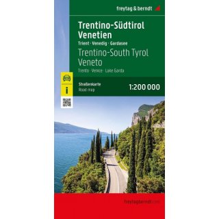 Trentino-Sdtirol - Venetien 1:200.000