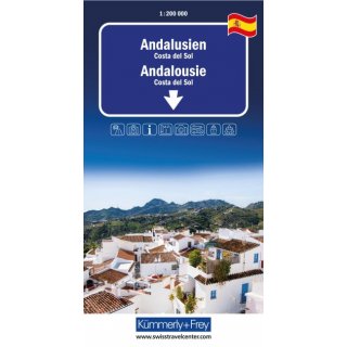 Andalusien, Costa del Sol 1: 200 000