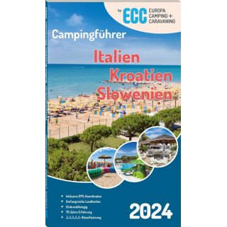 ECC Campingfhrer Italien / Kroatien / Slowenien 2024