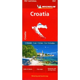Kroatien 1:750.000