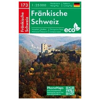 Fränkische Schweiz 1:25 000
