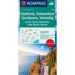 Sdtirol, Dolomiten, Gardasee, Venedig