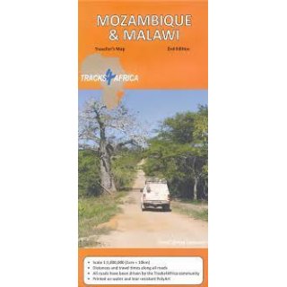 Mosambik und Malawi 1: 1 Mill.