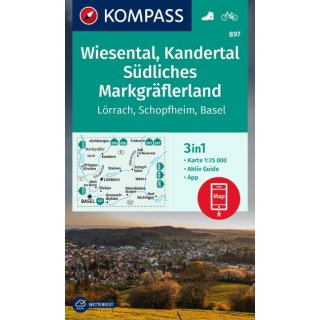 Wiesental, Kandertal Sdliches Markgrflerland