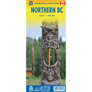 British Columbia, Northern 1:900.000
