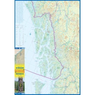British Columbia, Northern 1:900.000